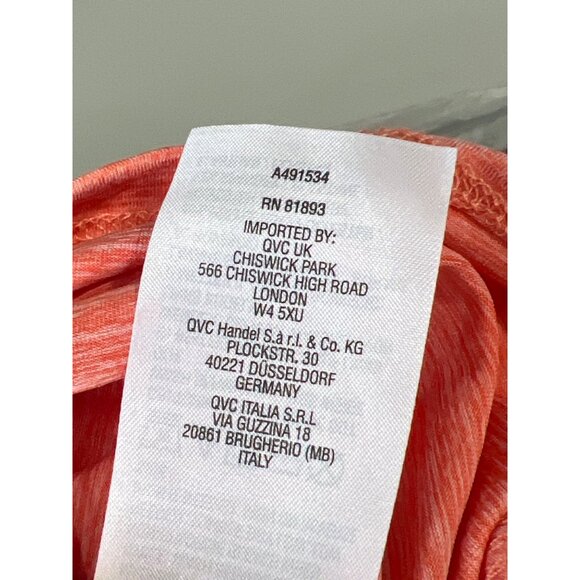 Zuda Z Cool 2 Pack of Tank Tops Women XXS Rose Heather Peach Polyester Blend NEW - Picture 6 of 8